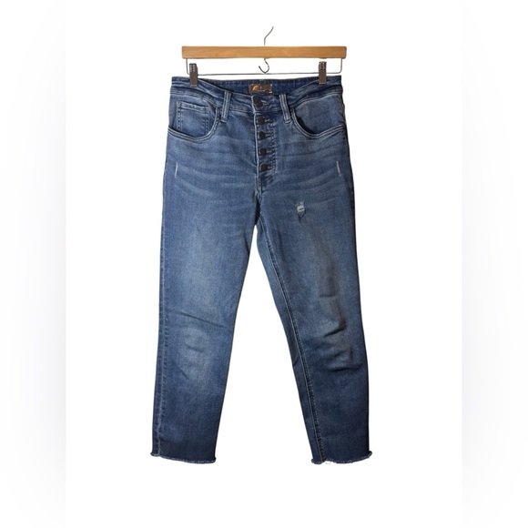 Kut from the Kloth Denim - KUT FROM THE KLOTH | high rise Rachael fab ab mom Jean denim blue jeans 6